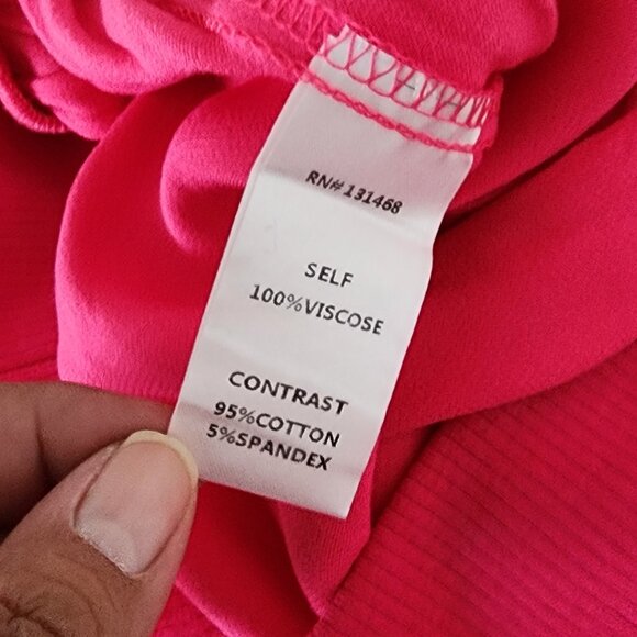 Vici "Athena" Pink Satin Cargo Pants - Size S/M, High Shine, Barbiecore, Glam - Picture 6 of 6